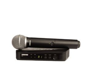 מיקרופון אלחוטי SHURE BLX24 / PG58