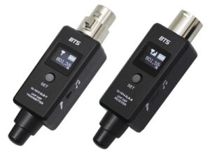 XLR משדר אל חוטי למיקרופון UHF